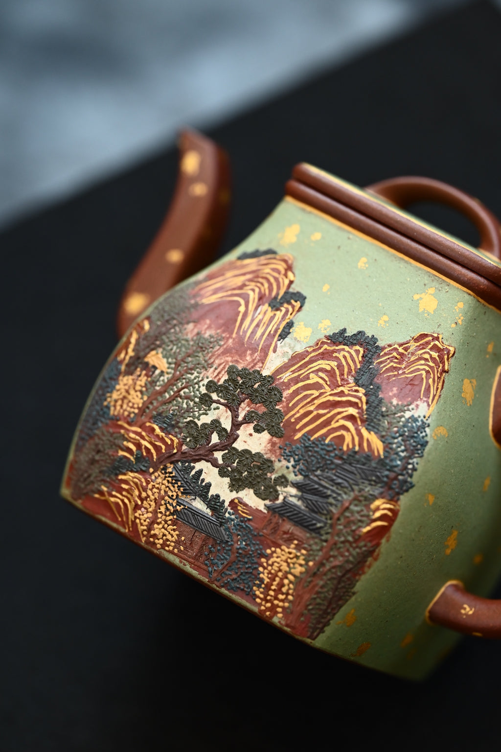 饮方·春·全手工/六届全手工大赛一等奖高工施昌作品 /容量200cc/原矿底槽清