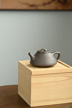 子冶石瓢·全手工 /大生壶第五代传人，范家壶庄少庄主范坚作品 /容量230cc/家藏青段