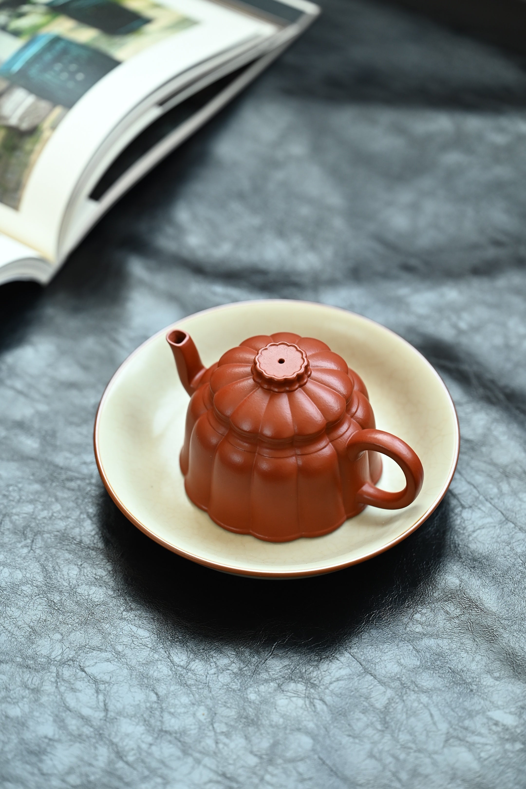 宝相梵莲·全手工/大生壶第五代传人，范家壶庄少庄主范坚作品/容量150cc/家藏大红袍