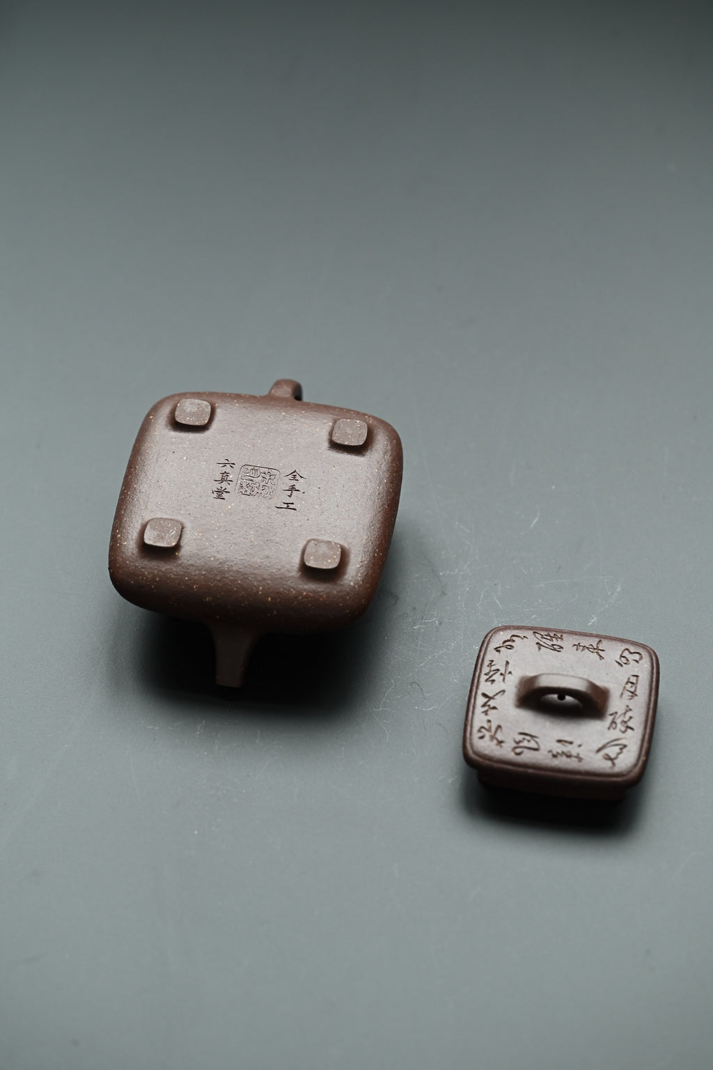 四方瓢·全手工 /容量130cc/原矿紫泥