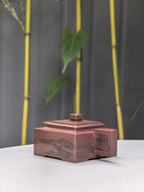 宏林山水·礼藏天下｜陈宏林大师传世巅峰臻品【方山逸士壶】原矿极品紫泥·300cc