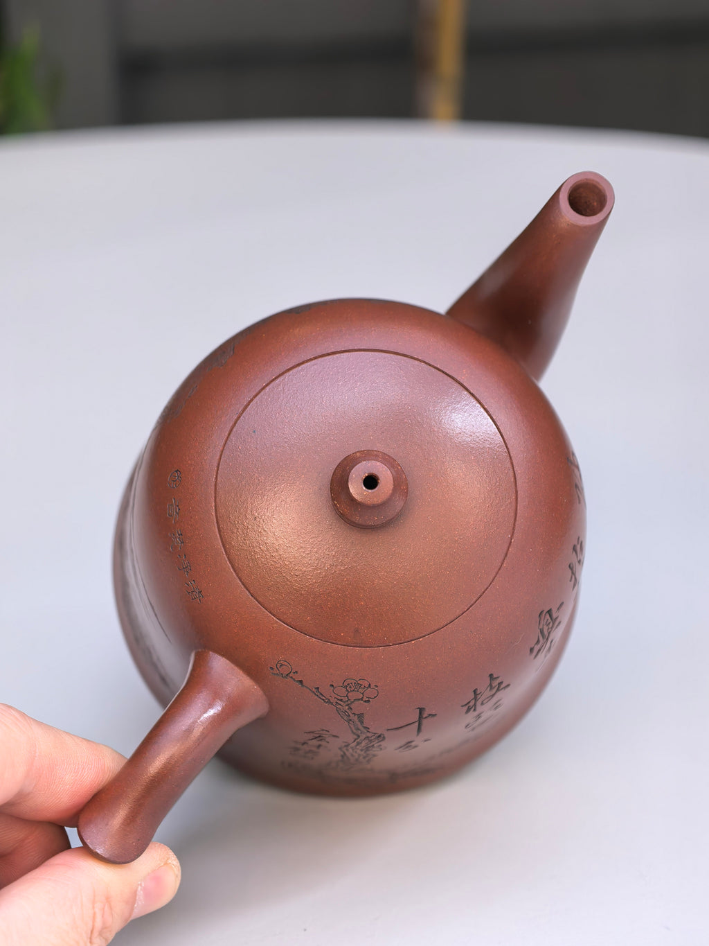 宏林山水·礼藏天下｜陈宏林大师传世巅峰臻品【观心承福壶】原矿极品底槽清·480cc