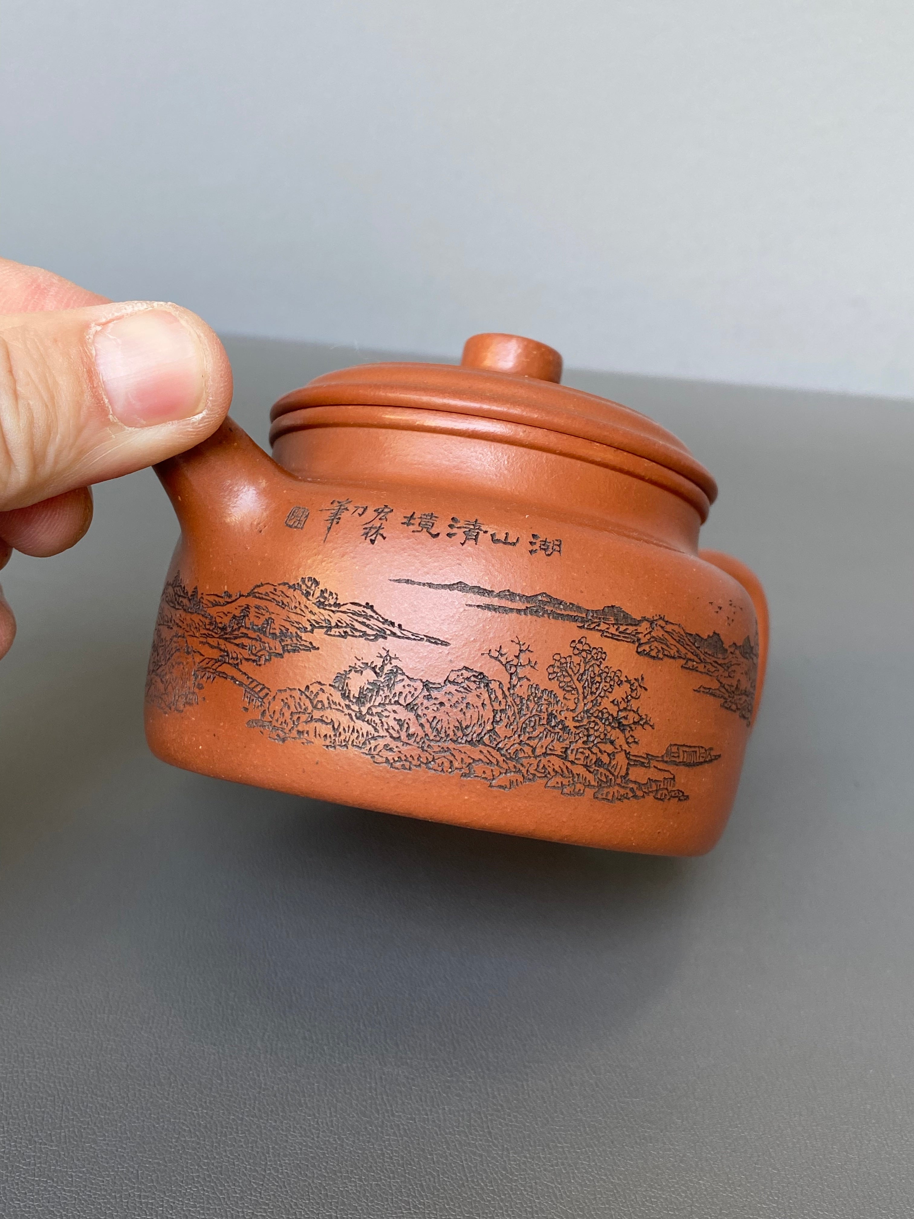 新品首发🧧宏林山水·礼藏天下｜陈宏林大师传世巅峰臻品【德钟壶】原矿极品清水泥·200cc