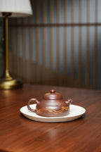 范泽锋大师高徒·省大师邱爽紫砂潜力重器【鸿运当头壶】原矿优质老紫泥·180cc