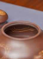 范泽锋大师高徒·省大师邱爽紫砂潜力重器【鸿运当头壶】原矿优质老紫泥·180cc