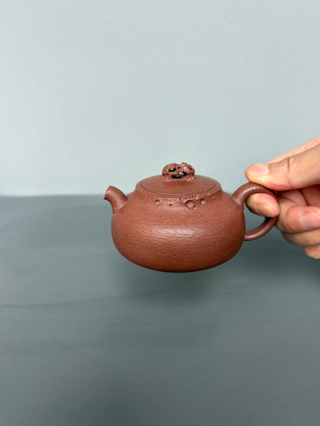 新品🆕藏界臻选·石韵天成🇨🇳紫砂界太湖石巨匠·刘文科巅峰之作《时来运转壶》原矿优质底槽清 180cc