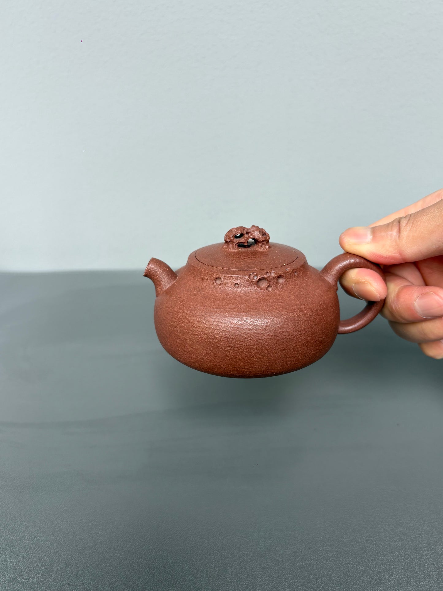 新品🆕藏界臻选·石韵天成🇨🇳紫砂界太湖石巨匠·刘文科巅峰之作《时来运转壶》原矿优质底槽清 180cc