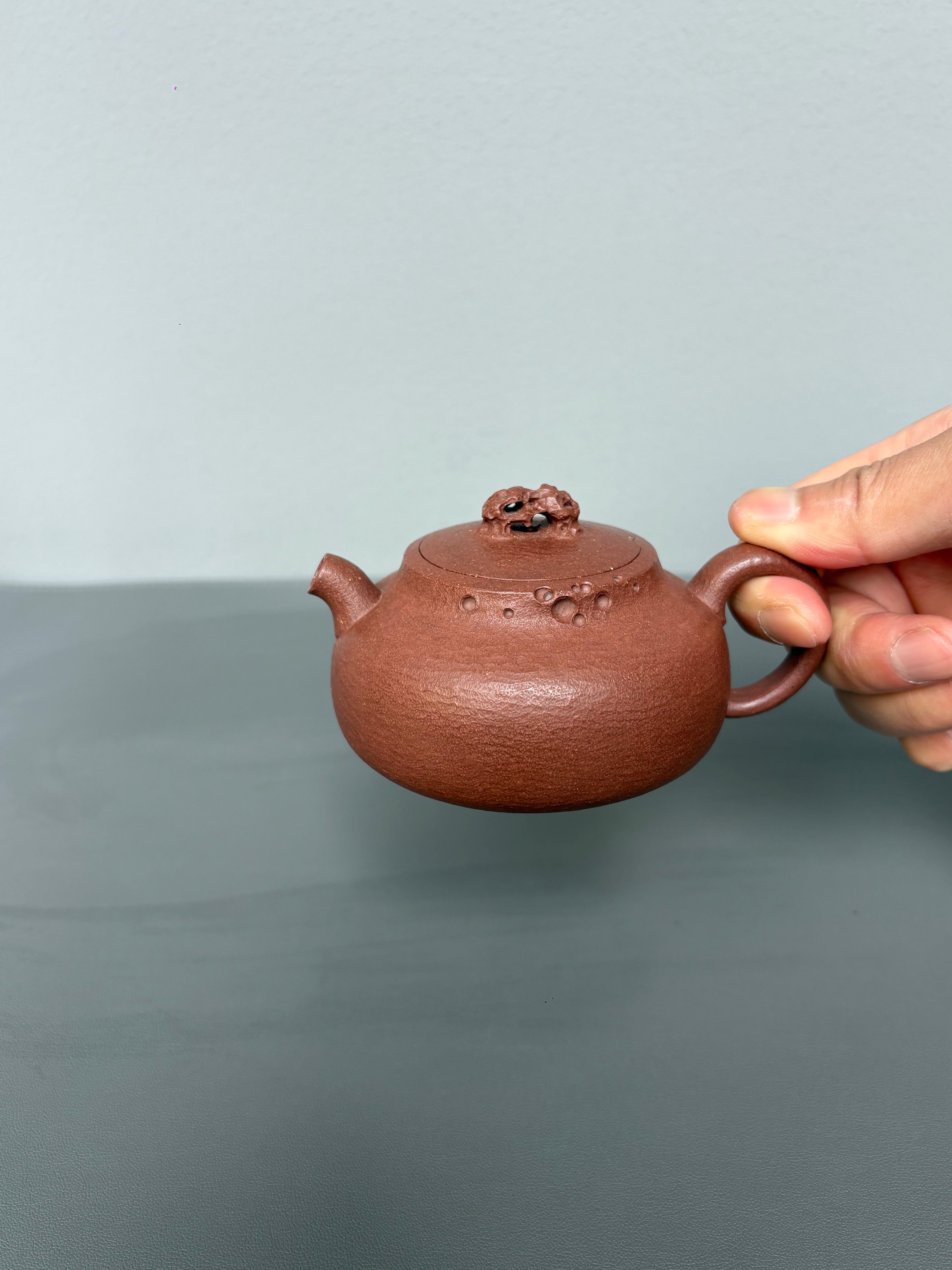 新品🆕藏界臻选·石韵天成🇨🇳紫砂界太湖石巨匠·刘文科巅峰之作《时来运转壶》原矿优质底槽清 180cc