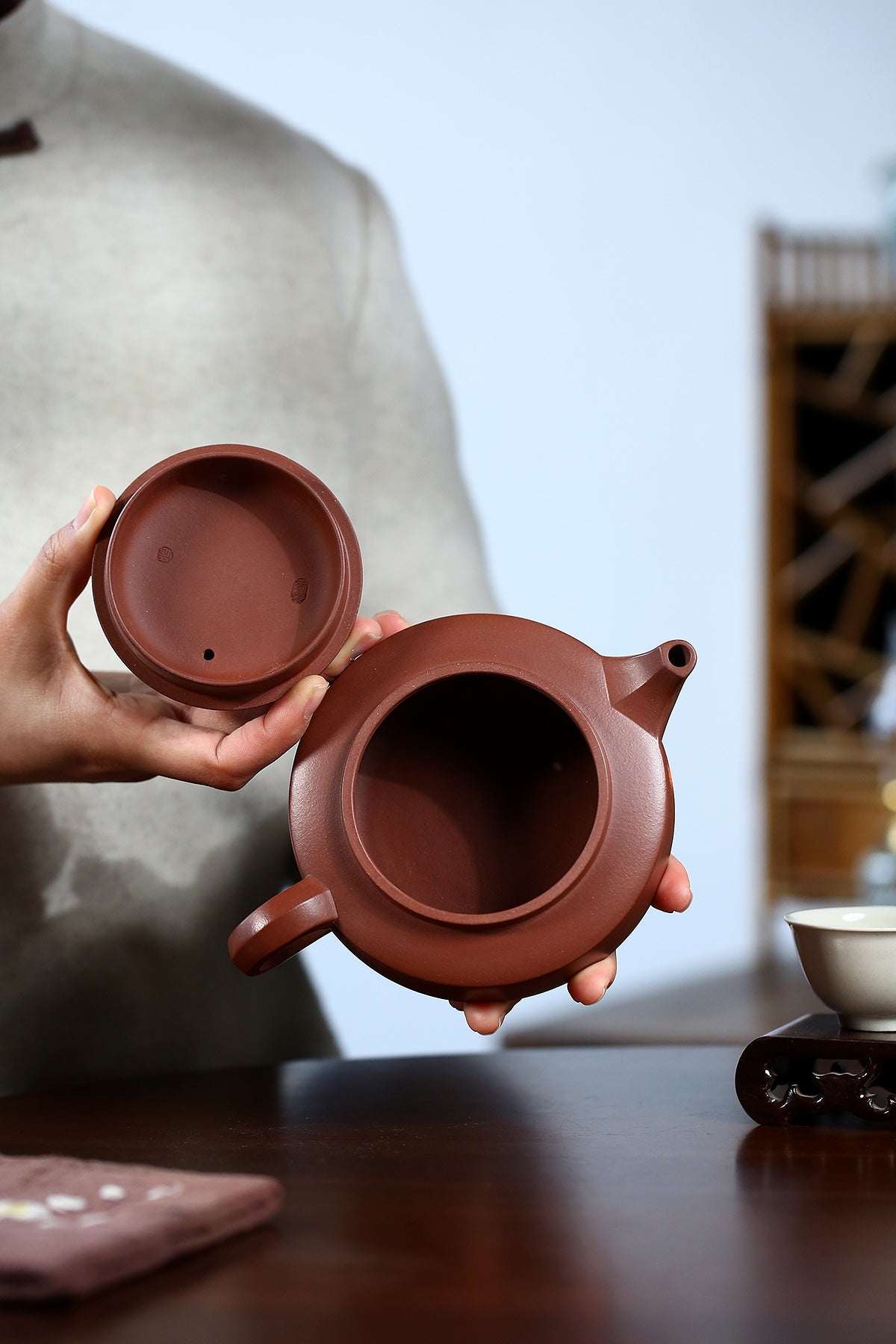 【牛气冲天】收藏重器｜艺师手制，礼赠臻品 工艺美术师 潘老师｜原矿优质底槽青｜350cc