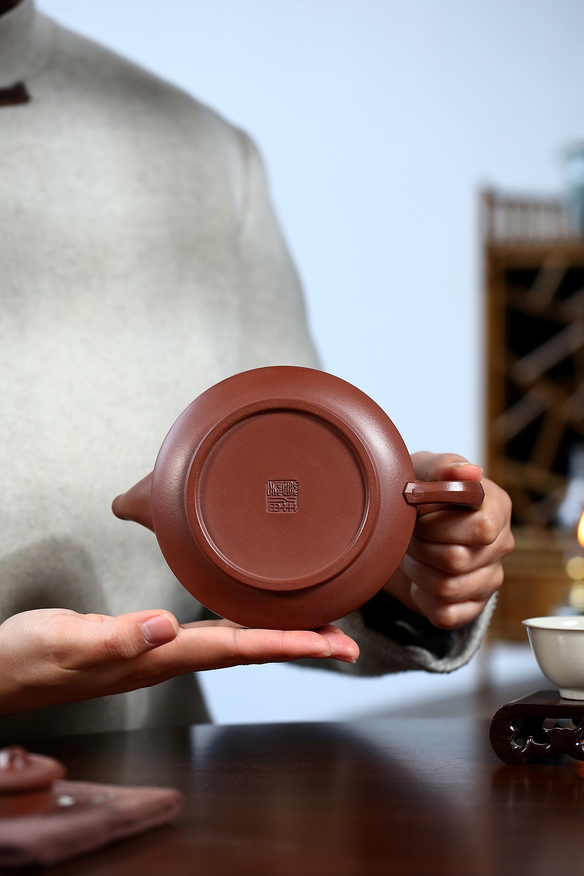 【牛气冲天】收藏重器｜艺师手制，礼赠臻品 工艺美术师 潘老师｜原矿优质底槽青｜350cc