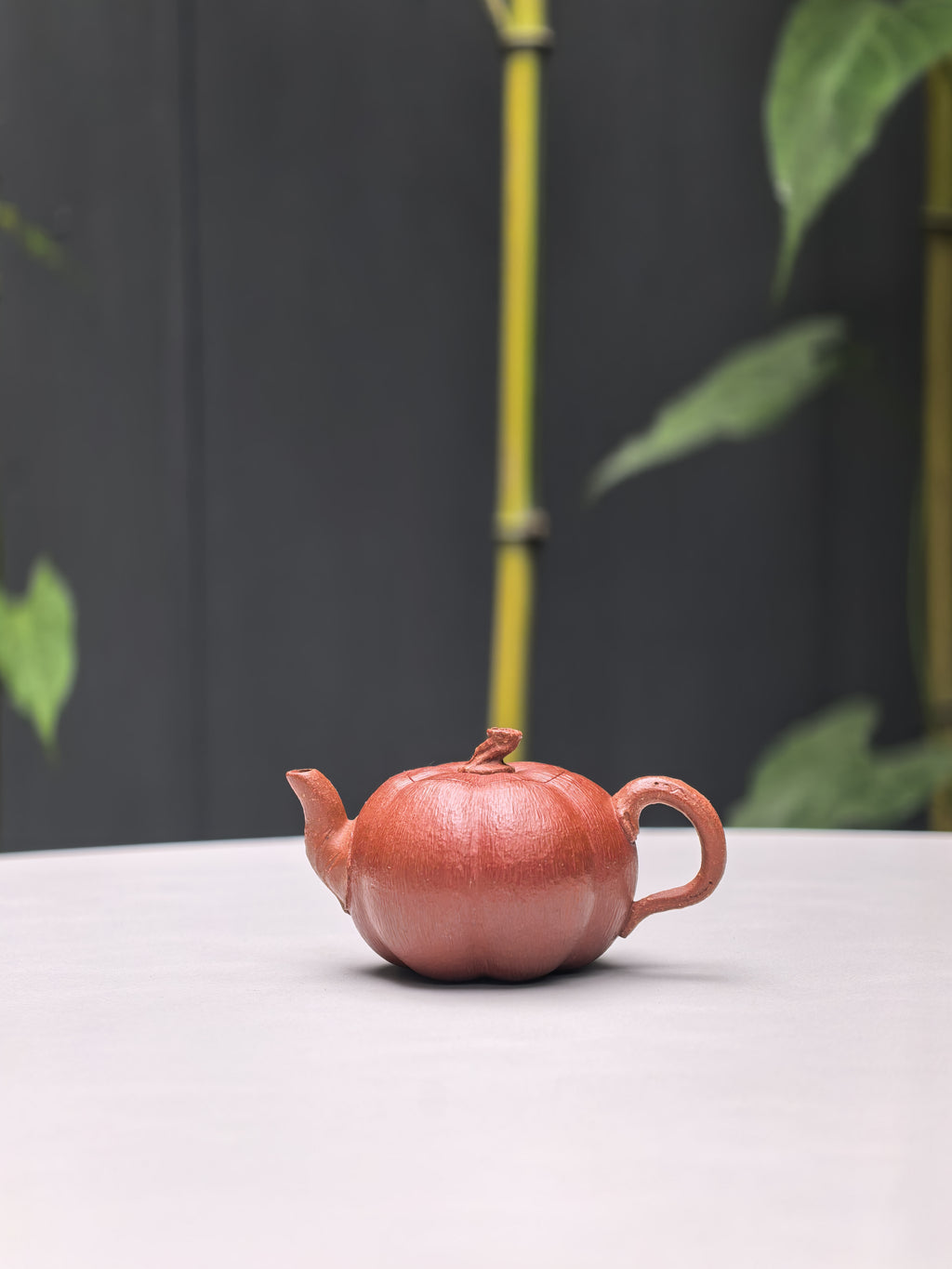 超级小南瓜·60cc 精品把玩 堪堪一握 上手出彩 原矿朱泥 肌理细腻 精巧可爱 口盖严实合缝 花器精品