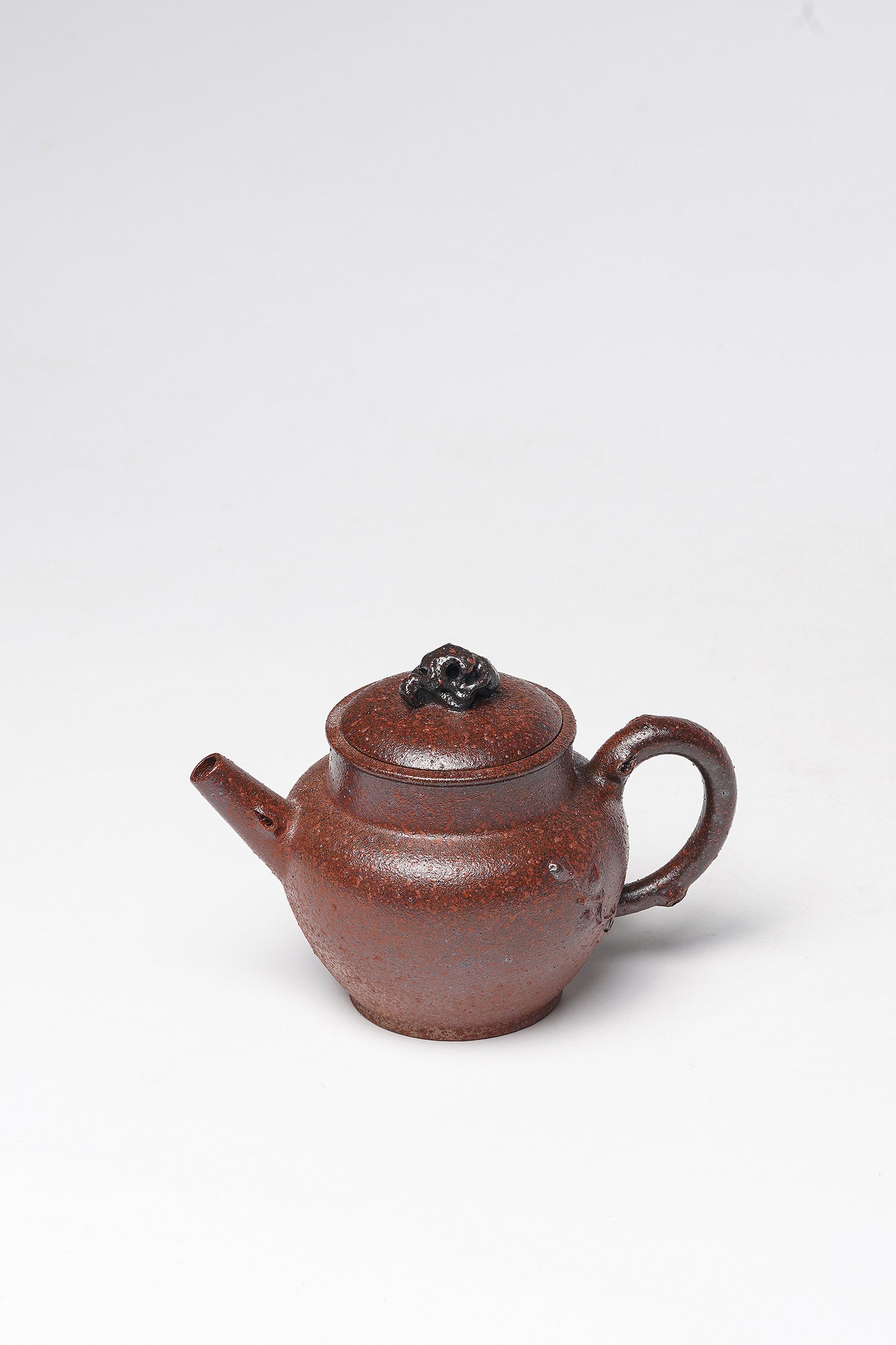《梅香壶》窑宝级柴烧精品佳作！ ——原矿极品段泥柴烧·180cc ——实力派陶艺家·蒋淑霞