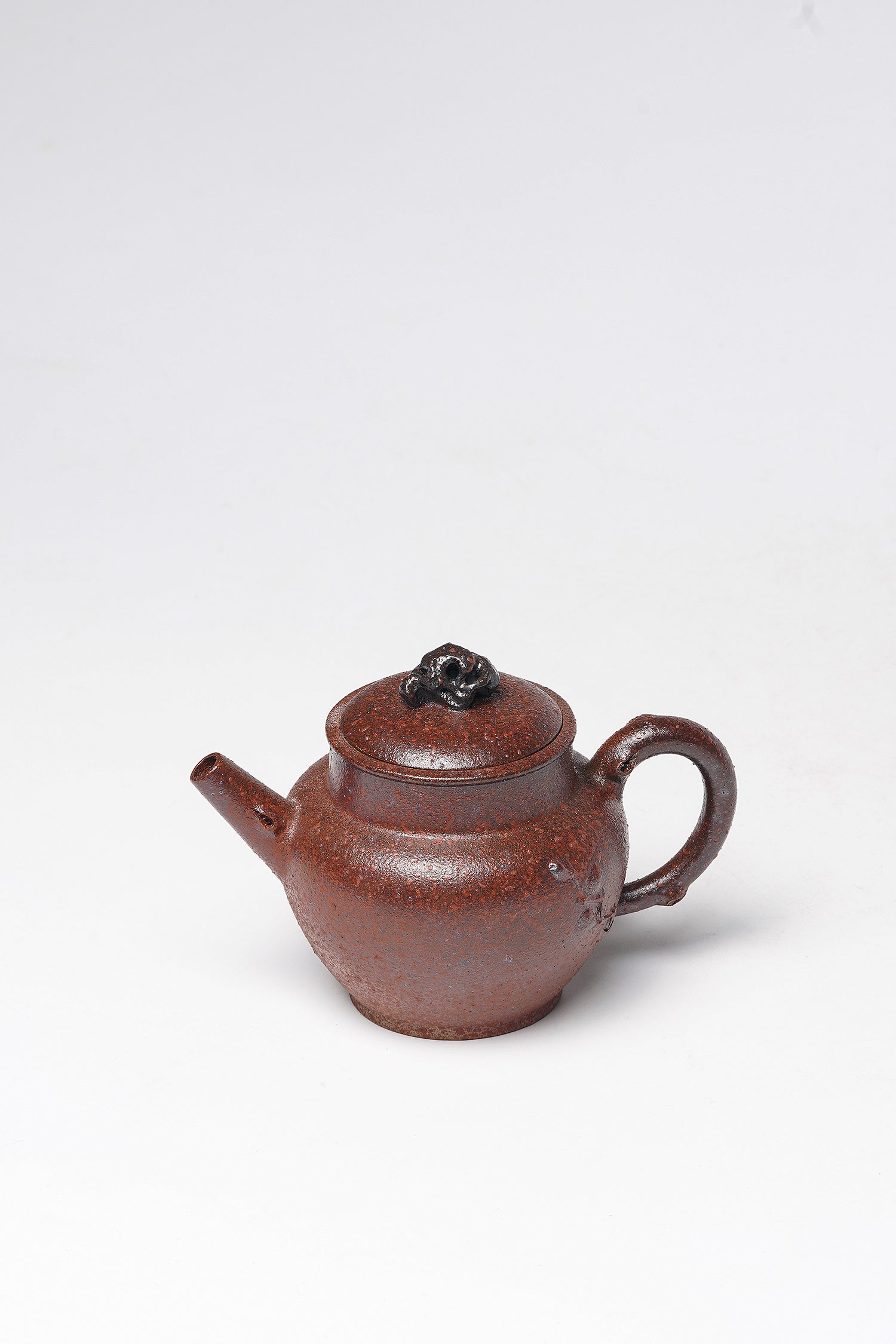 《梅香壶》窑宝级柴烧精品佳作！ ——原矿极品段泥柴烧·180cc ——实力派陶艺家·蒋淑霞