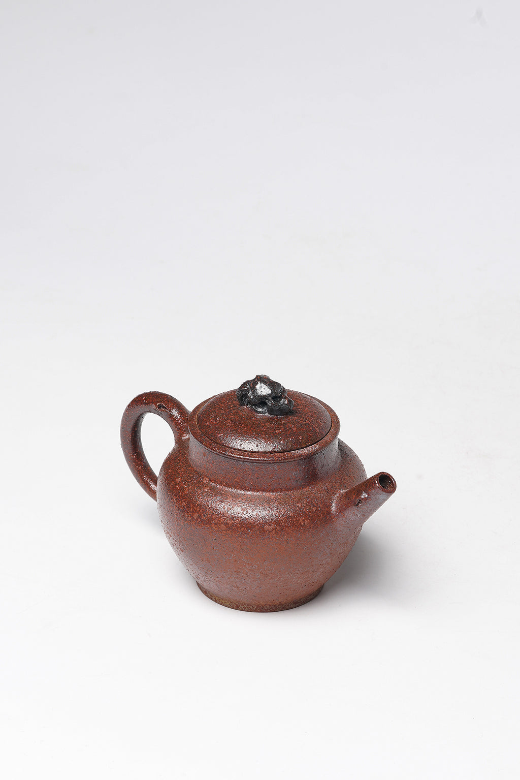 《梅香壶》窑宝级柴烧精品佳作！ ——原矿极品段泥柴烧·180cc ——实力派陶艺家·蒋淑霞