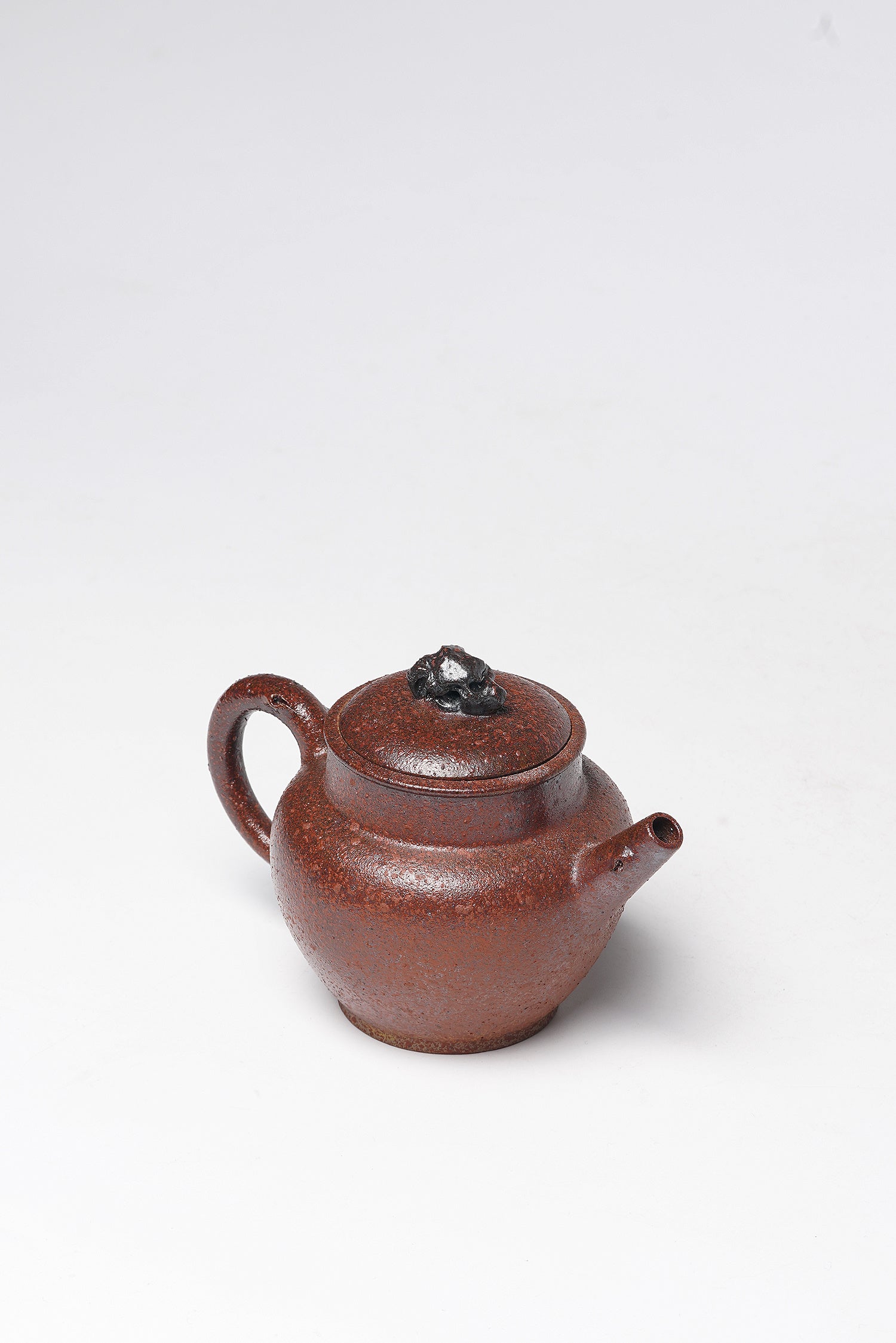 《梅香壶》窑宝级柴烧精品佳作！ ——原矿极品段泥柴烧·180cc ——实力派陶艺家·蒋淑霞