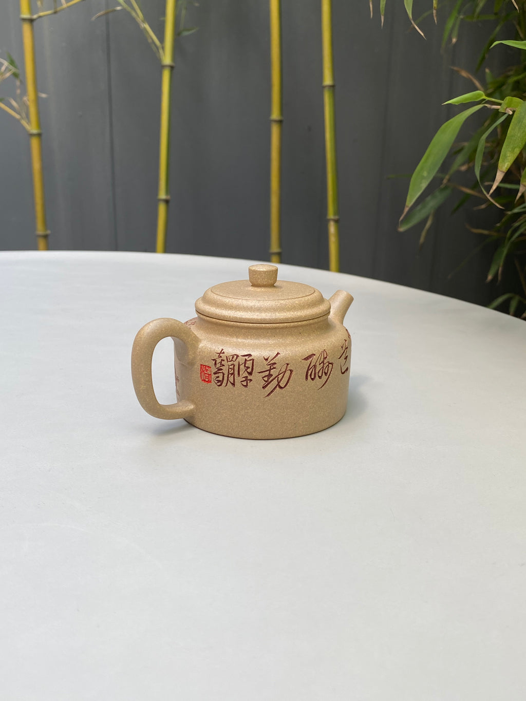 新品❤️中华神刀·刻绘巅峰 🇨🇳杨喜雨大师顶流臻品《德钟壶》原矿极品段泥·130cc