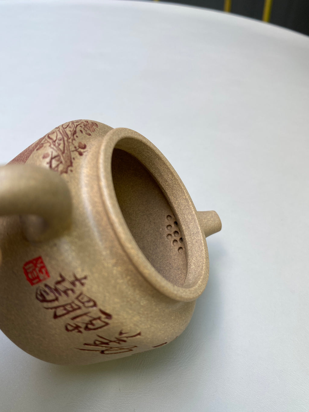 新品❤️中华神刀·刻绘巅峰 🇨🇳杨喜雨大师顶流臻品《德钟壶》原矿极品段泥·130cc