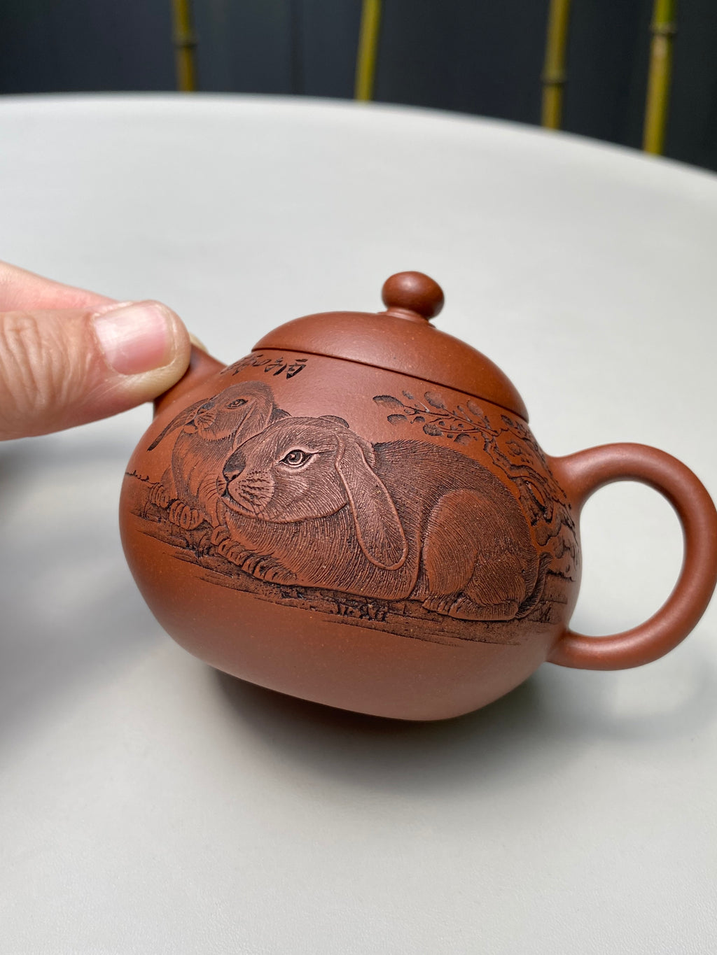 新品❤️中华神刀·刻绘巅峰 杨喜雨大师顶流臻品《文旦壶》原矿极品底槽清·160cc
