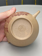 新品❤️中华神刀·刻绘巅峰 🇨🇳杨喜雨大师顶流臻品《归春壶》原矿极品段泥·280cc