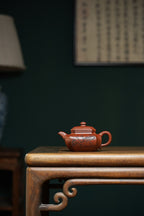 国大师李昌鸿·臻品福利🧧紫砂泰斗顾景舟传承·双国大师之作【四方抽角仿古壶】原矿优质清水泥·330cc