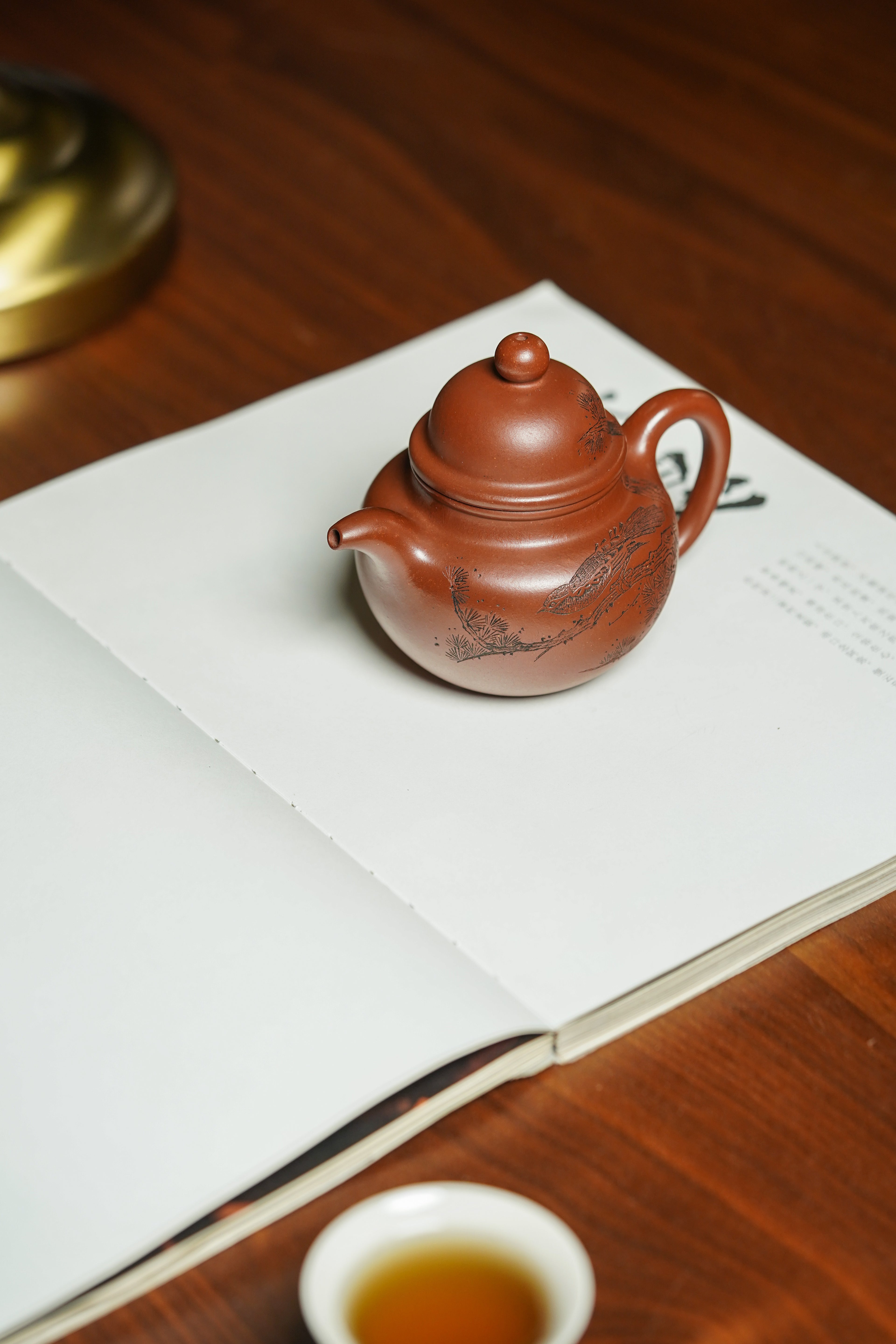 国大师李昌鸿·臻品福利🧧紫砂泰斗顾景舟传承·双国大师之作【掇球壶】原矿优质陈腐清水泥·170cc