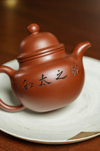国大师李昌鸿·臻品福利🧧紫砂泰斗顾景舟传承·双国大师之作【掇球壶】原矿优质陈腐清水泥·170cc