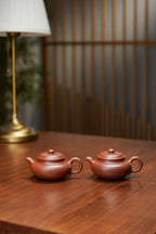 一器藏心经·紫砂纳万福｜郑求标大师｜心经+吉祥经至尊臻品【小仿古壶】原矿极品底槽清·150cc