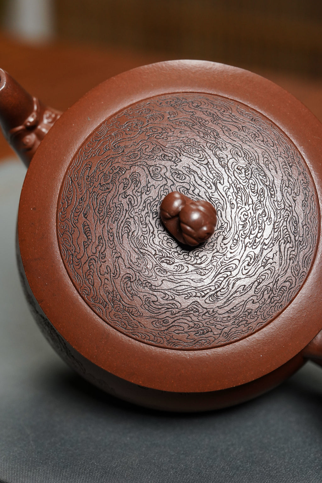 宏林山水·礼藏天下｜陈宏林大师传世巅峰臻品【苍龙观山壶】原矿极品底槽清·480cc