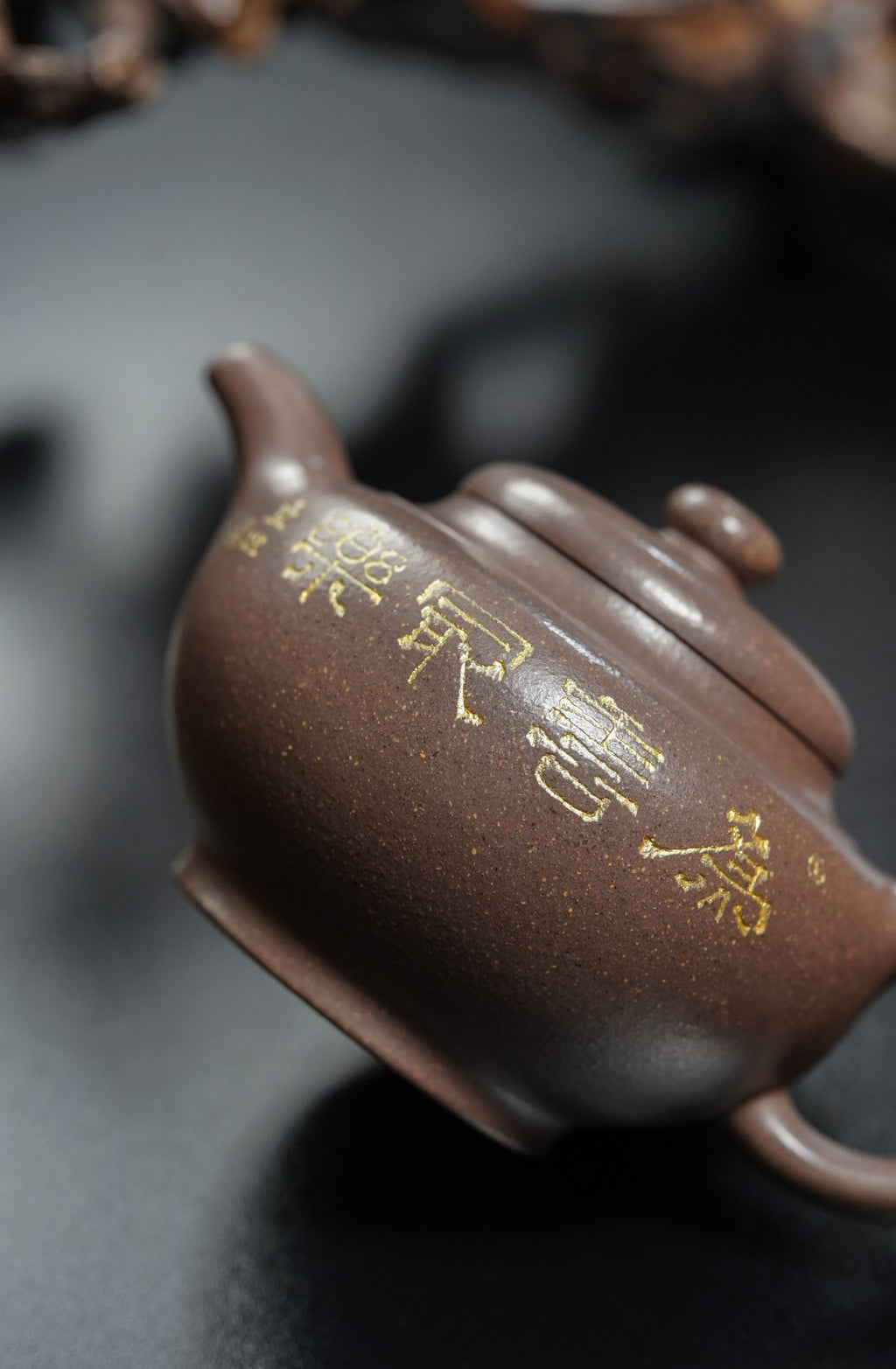 【立之紫砂 礼藏至尊】储立之大师｜中国陶瓷艺术终身成就奖获得者｜典藏重器【云肩壶】原矿优质梨皮清灰泥·240cc