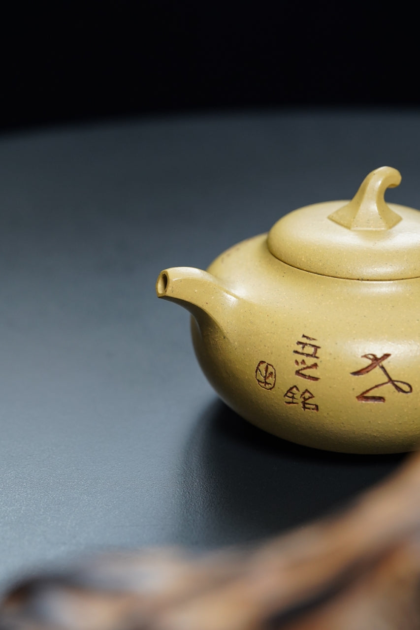 储立之大师｜中国陶瓷艺术终身成就奖获得者｜典藏重器【茄段壶】原矿优质本山段·380cc