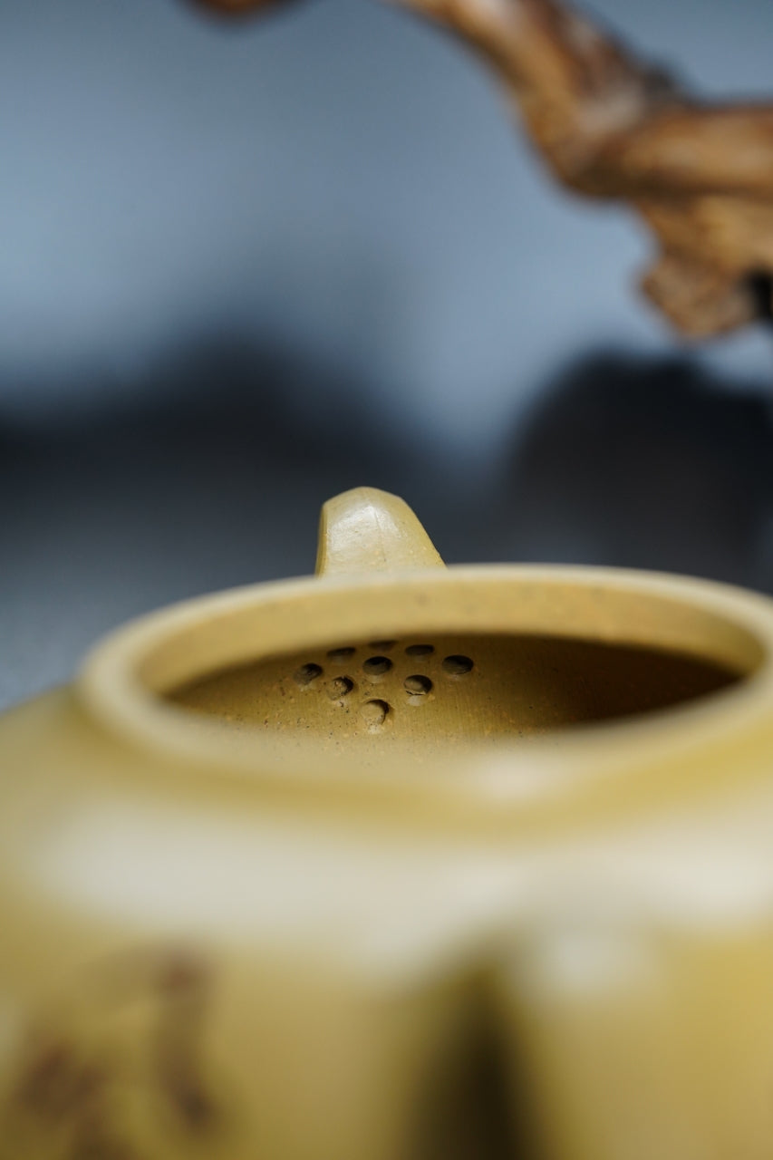 储立之大师｜中国陶瓷艺术终身成就奖获得者｜典藏重器【茄段壶】原矿优质本山段·380cc