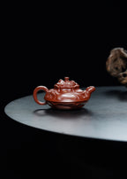 储立之大师｜中国陶瓷艺术终身成就奖获得者｜典藏重器【风卷葵壶】原矿优质红泥·350cc