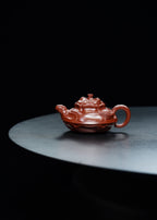 储立之大师｜中国陶瓷艺术终身成就奖获得者｜典藏重器【风卷葵壶】原矿优质红泥·350cc