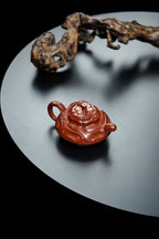 储立之大师｜中国陶瓷艺术终身成就奖获得者｜典藏重器【风卷葵壶】原矿优质红泥·350cc