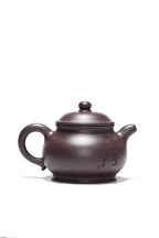 紫砂珍藏级精品｜省大师吴培林高徒·王雅丽 制【潘壶】世家传承·精工之作 原矿大水潭天青泥·350cc