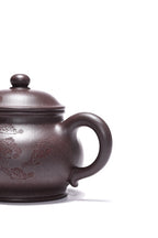 紫砂珍藏级精品｜省大师吴培林高徒·王雅丽 制【潘壶】世家传承·精工之作 原矿大水潭天青泥·350cc