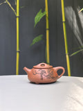 新品❤️中华神刀·刻绘巅峰 杨喜雨大师陶刻巅峰臻品《景舟石瓢壶》原矿极品底槽清·210cc