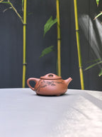 新品❤️中华神刀·刻绘巅峰 杨喜雨大师陶刻巅峰臻品《景舟石瓢壶》原矿极品底槽清·210cc
