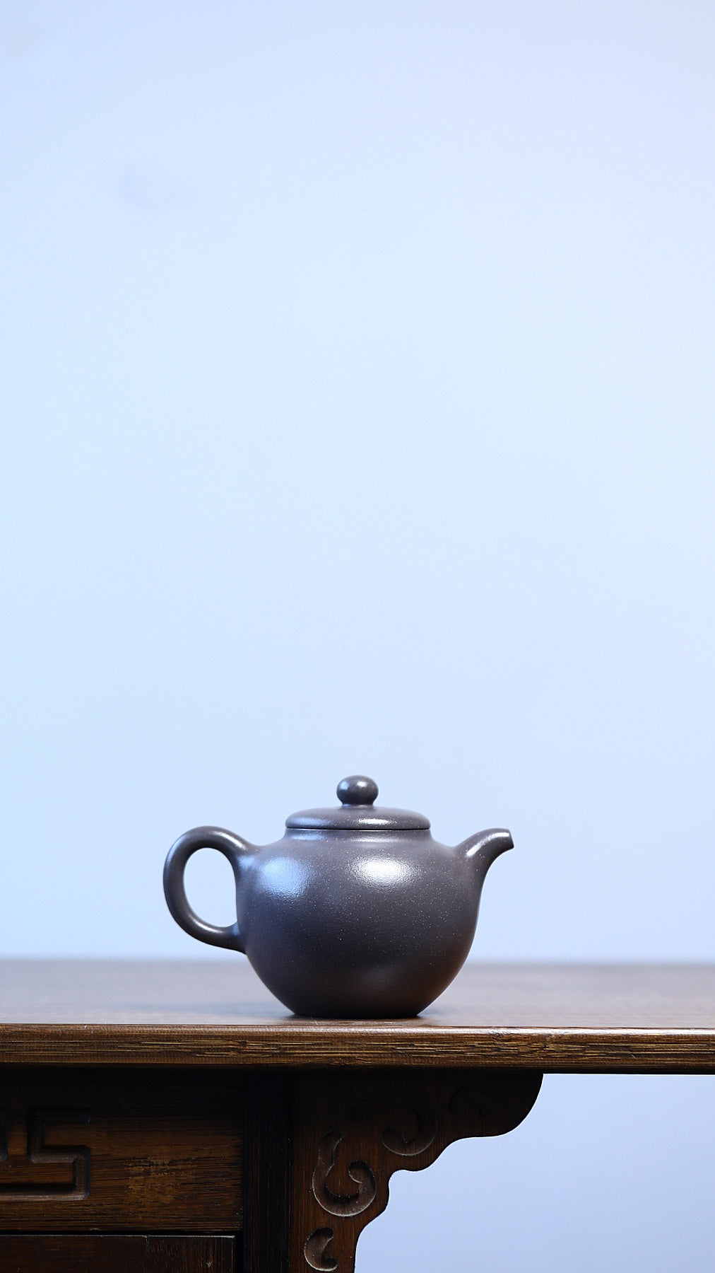 中国紫砂界荣誉之巅｜国大师邱玉林亲制｜顶奢稀有传世臻品《韵香壶》家藏原矿极品天青泥 · 300cc