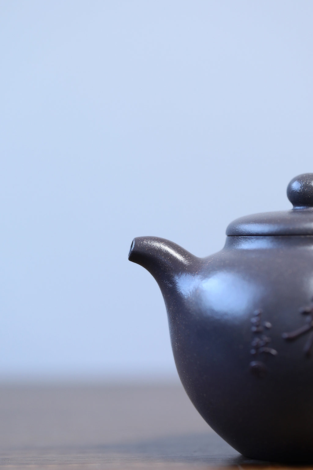 中国紫砂界荣誉之巅｜国大师邱玉林亲制｜顶奢稀有传世臻品《韵香壶》家藏原矿极品天青泥 · 300cc