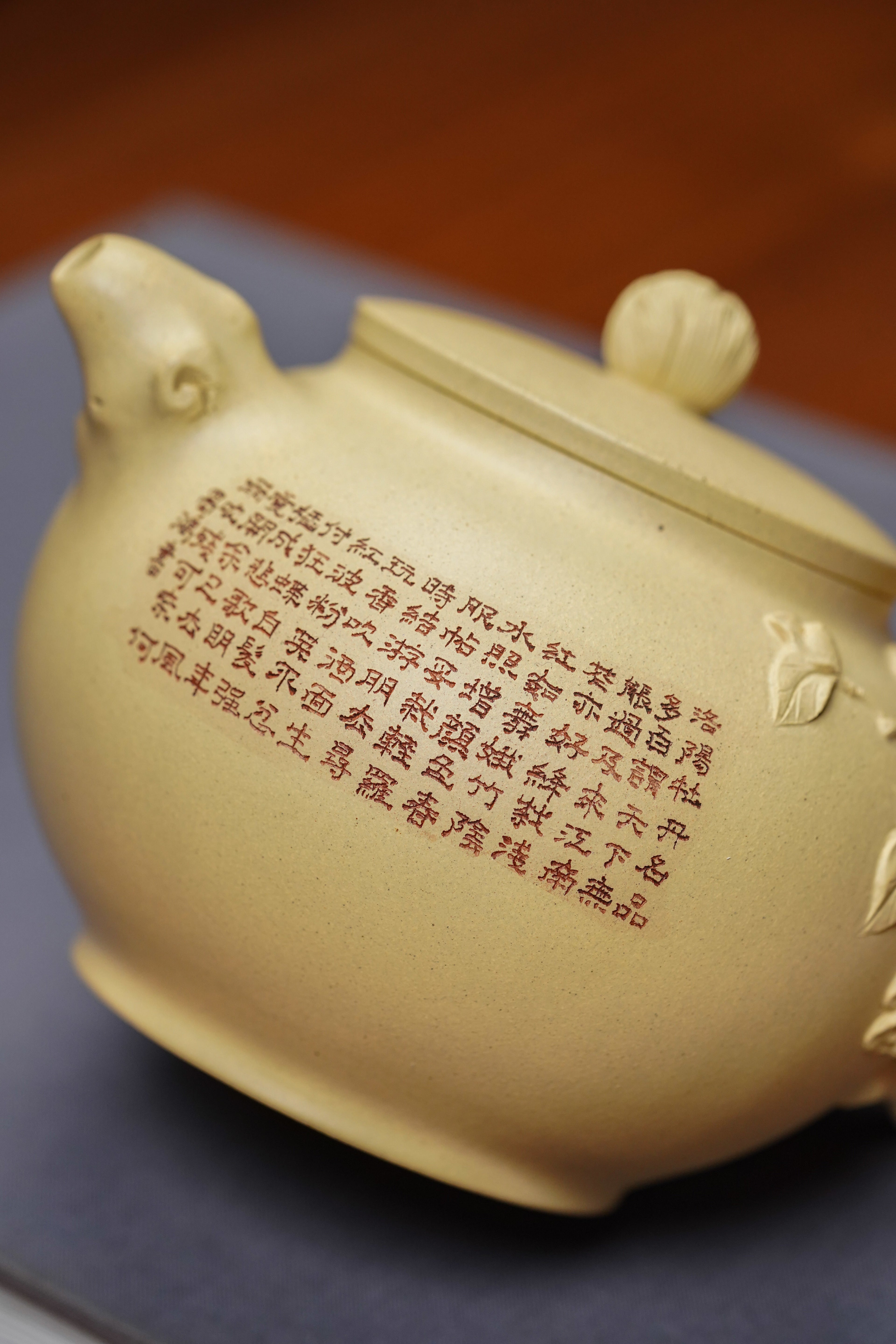 国大师李昌鸿·臻品福利🧧紫砂泰斗顾景舟传承·双国大师之作【牡丹花开套组】原矿优质本山绿·420cc