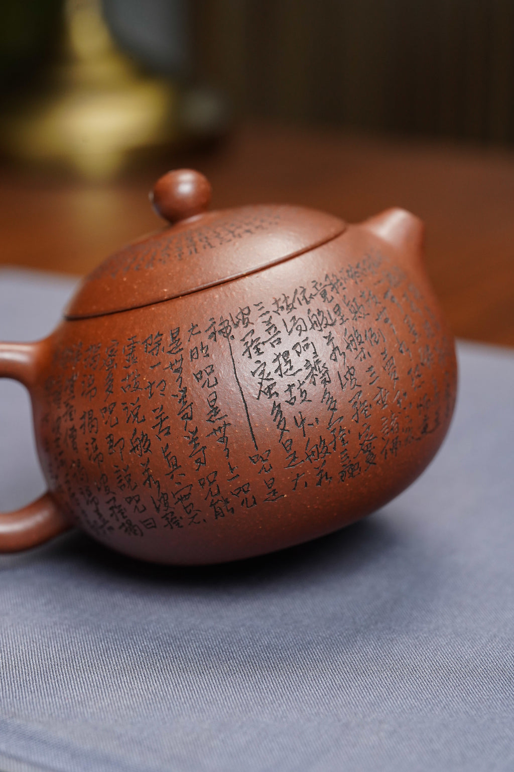 香港大拍31万佳作·紫砂界心经巨匠·郑求标大师恭刻双心经➕吉祥经《六合西施》极具收藏价值重器👍（单个价）