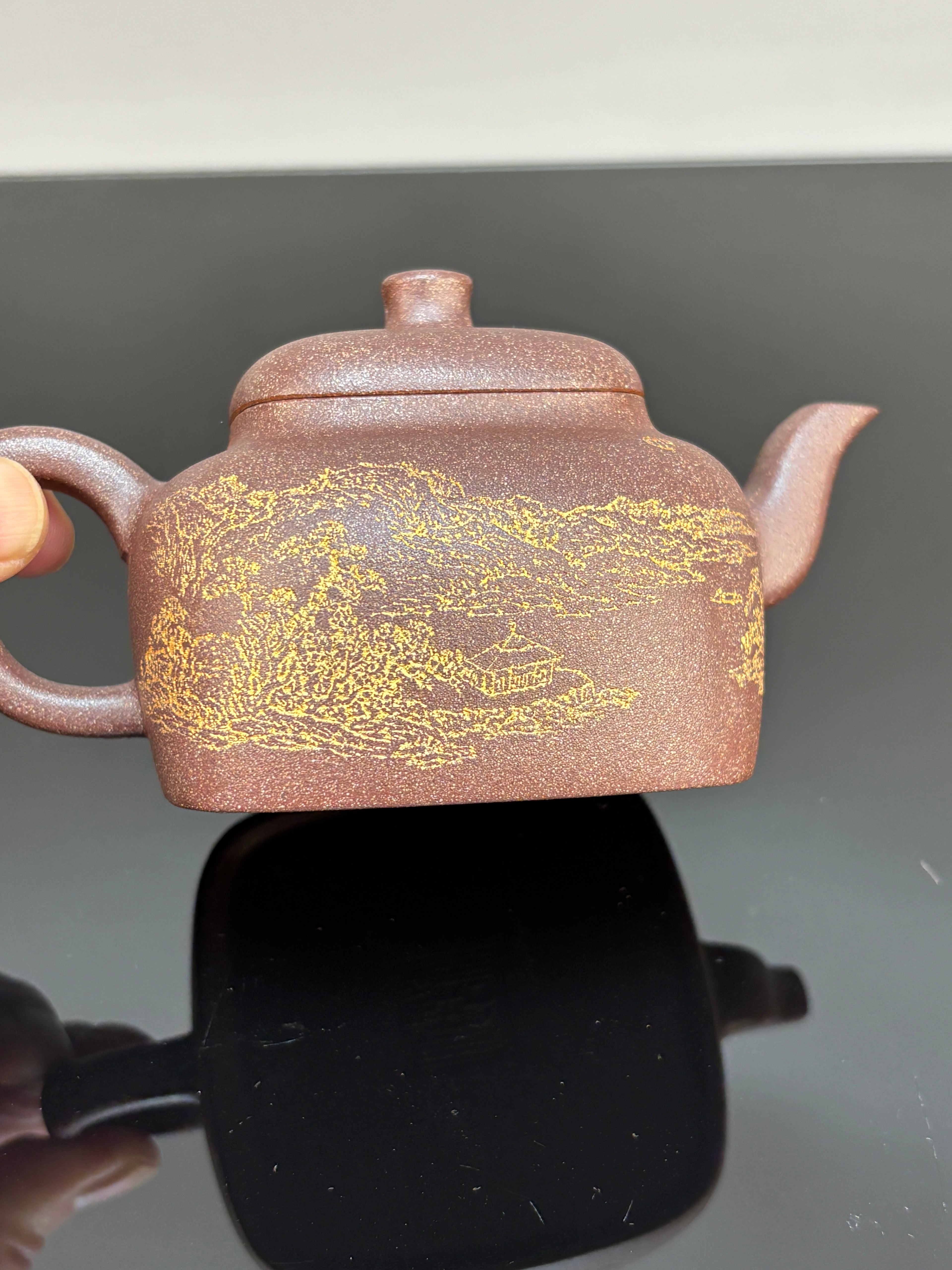 耿浩～陈宏林 强强联合巅峰之作《同尘壶》原矿极品桂花金砂·190cc