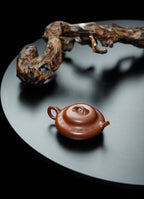 新品❤️立之紫砂 礼藏至尊｜储立之大师 中国陶瓷艺术终身成就奖获得者 典藏重器【葫芦瓢壶】原矿优质赤金砂·180cc