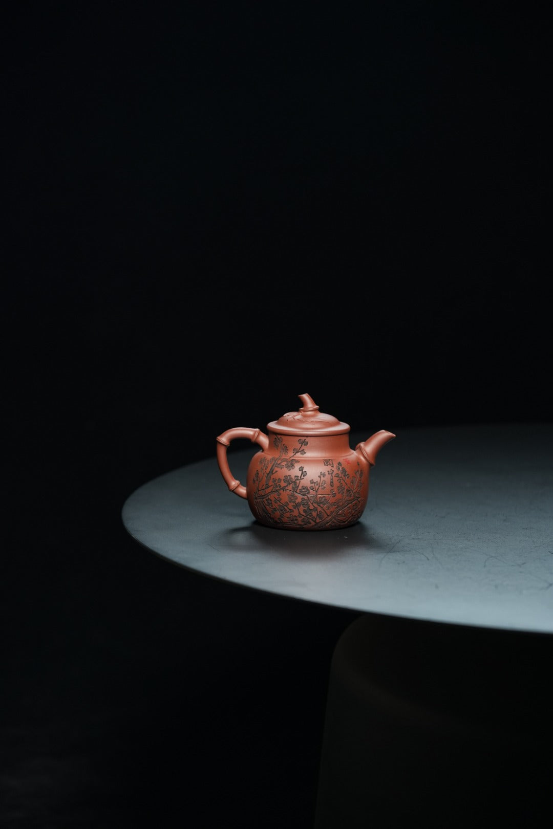 新品❤️立之紫砂 礼藏至尊｜储立之大师 中国陶瓷艺术终身成就奖获得者 典藏重器【竹溪壶】原矿优质紫泥·240cc