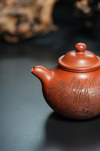 新品❤️立之紫砂 礼藏至尊｜储立之大师 中国陶瓷艺术终身成就奖获得者 典藏重器【大亨掇球壶】原矿优质红泥·180cc