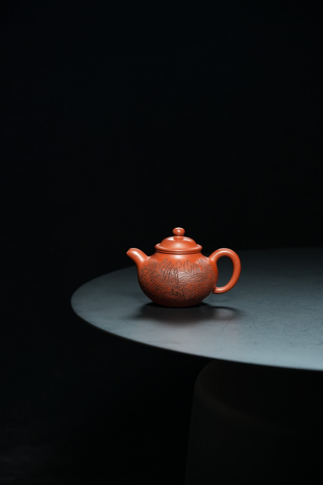 新品❤️立之紫砂 礼藏至尊｜储立之大师 中国陶瓷艺术终身成就奖获得者 典藏重器【大亨掇球壶】原矿优质红泥·180cc
