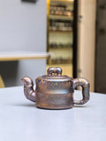 范泽锋大师高徒·省大师邱爽紫砂潜力重器【步步高升壶】原矿优质本山绿泥·330cc（紫晶贝壳烧）