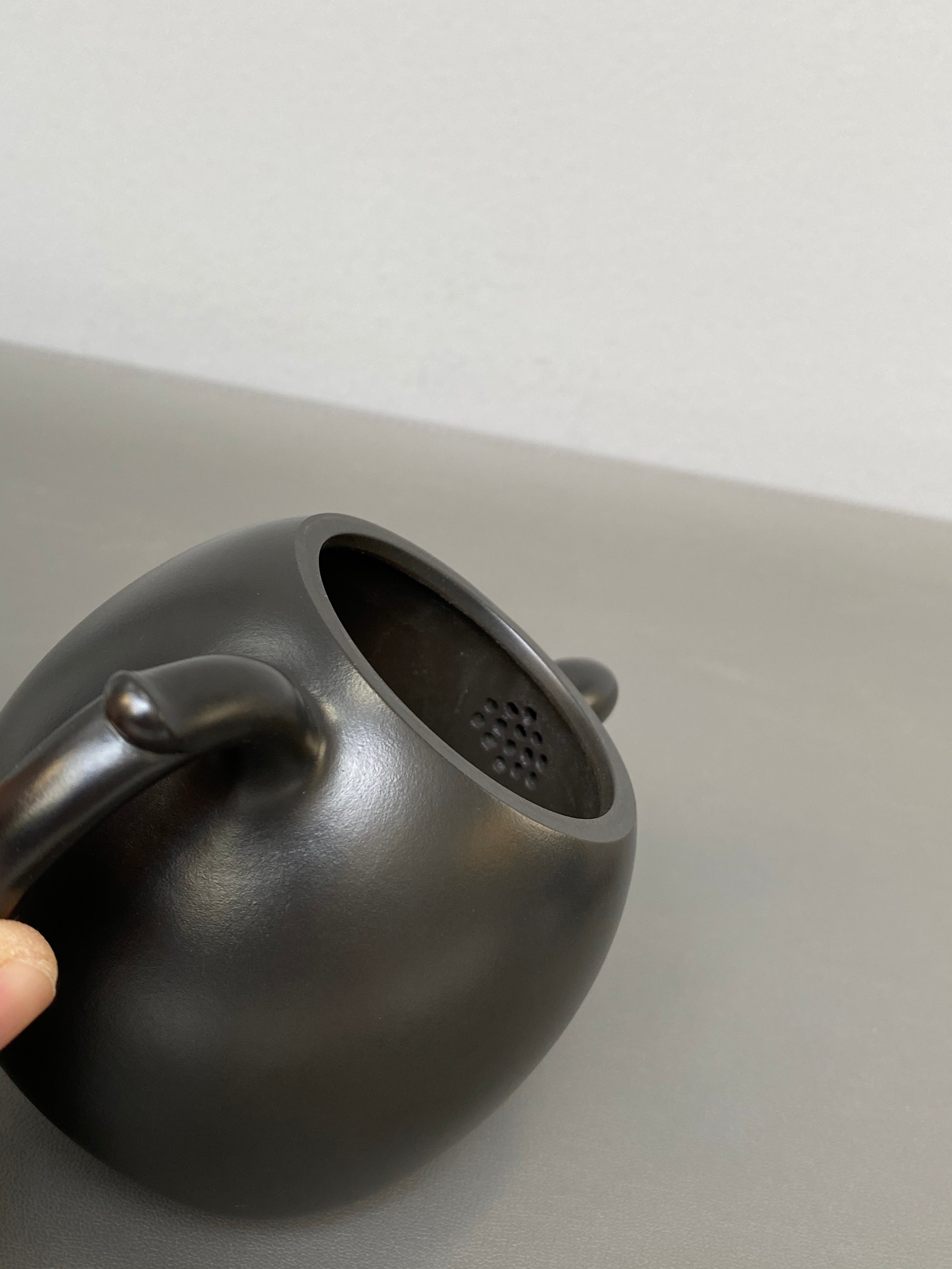 新品❤️范泽锋大师高徒·省大师邱爽紫砂潜力重器【秦权壶】原矿优质紫泥还原烧·280cc