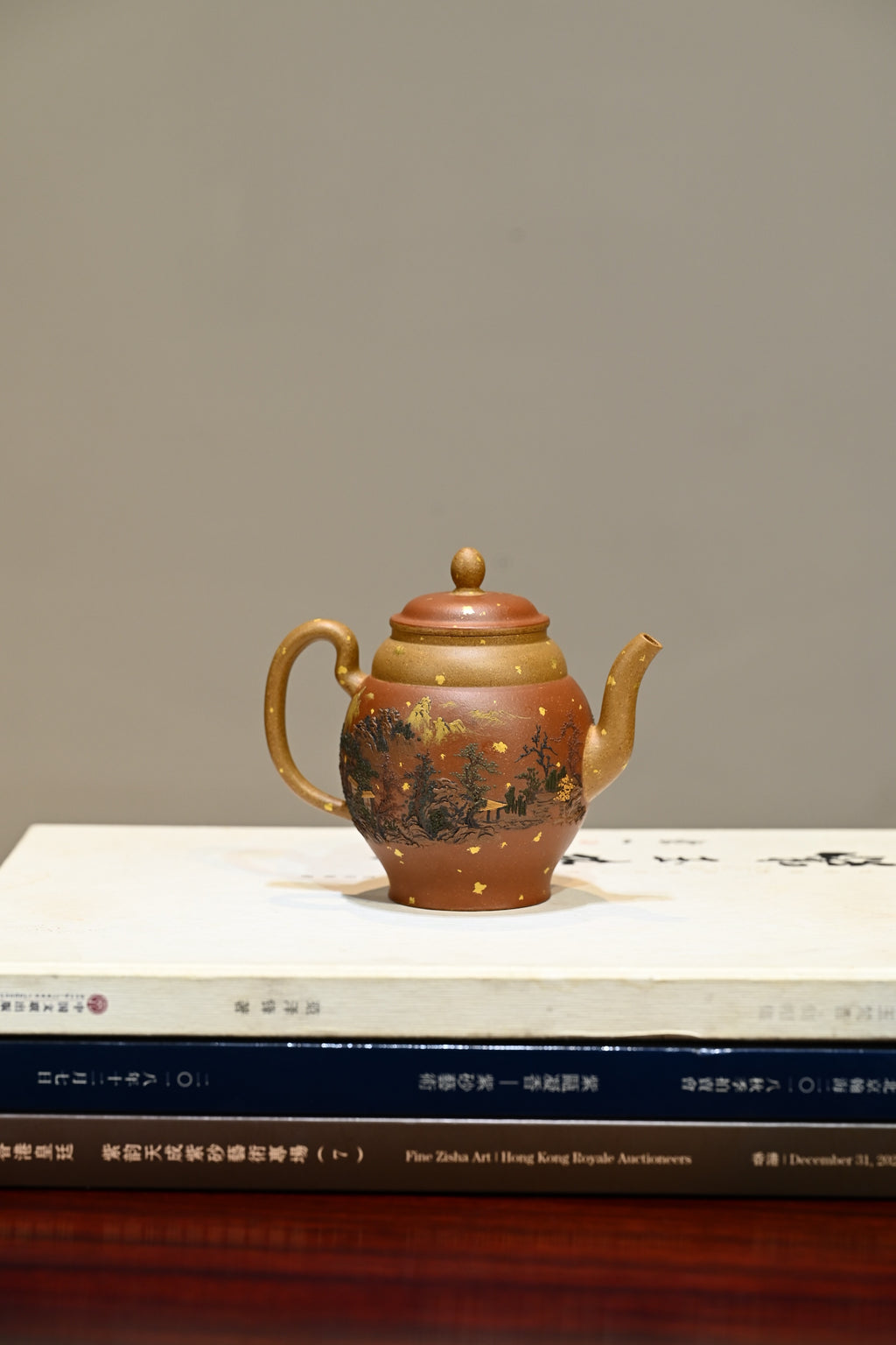 饮悦· 全手工 /六届全手工大赛一等奖高工施昌作品 /容量250cc/原矿段泥洒金